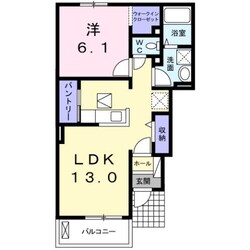 カルムメゾンⅡの物件間取画像